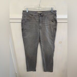 Madewell Light Gray Denim Jeans